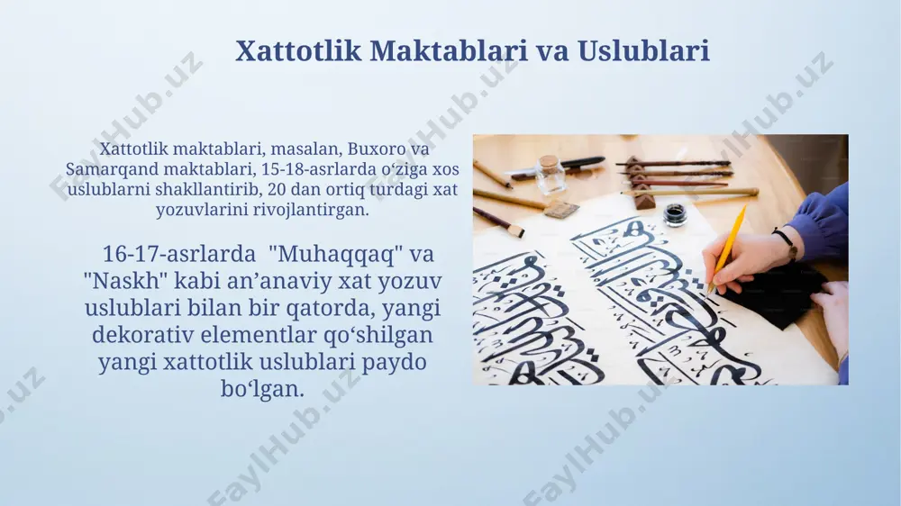 oʻrta osiyo xattotlik sanʼati tarixi - Page 5