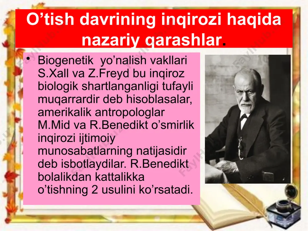 qish bilan qaraydilar. muloqot ko`payishi natijasida do`stlik kelib chiqadi va bu do`stlik o`smir uchun o`zini mustaqil va katta odam sifatida hisoblay olishiga turtki bo`la oladi. do`stlikning asosiy sharti esa — o`zaro bir-birini tushunish hisoblanadi. image2.jpeg image3.jpeg image4.jpeg image5.jpeg image6.jpeg image7.jpeg image8.jpeg image9.jpeg image10.jpeg image11.jpeg image1.jpeg /docprops/thumbnail.jpeg