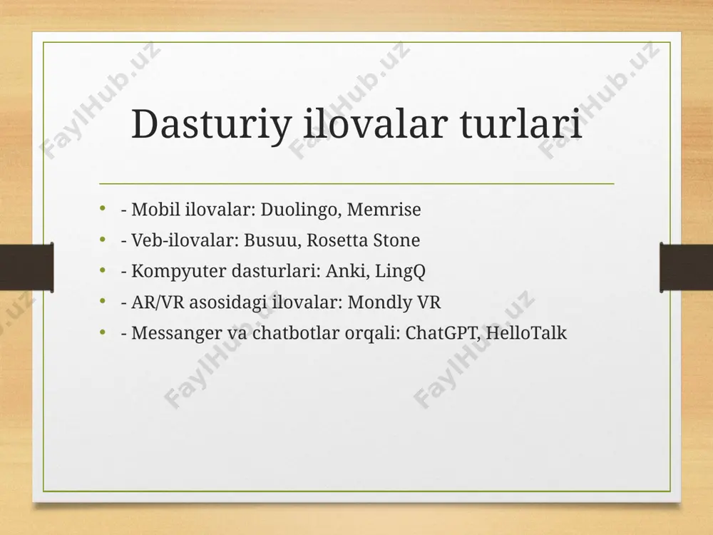 dasturiy ilovalar bilan til o’rganish - Page 4