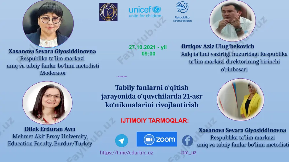 “tabiiy fanlarni o‘qitishni takomillashtirish: muammo va yechimlar” - Page 5