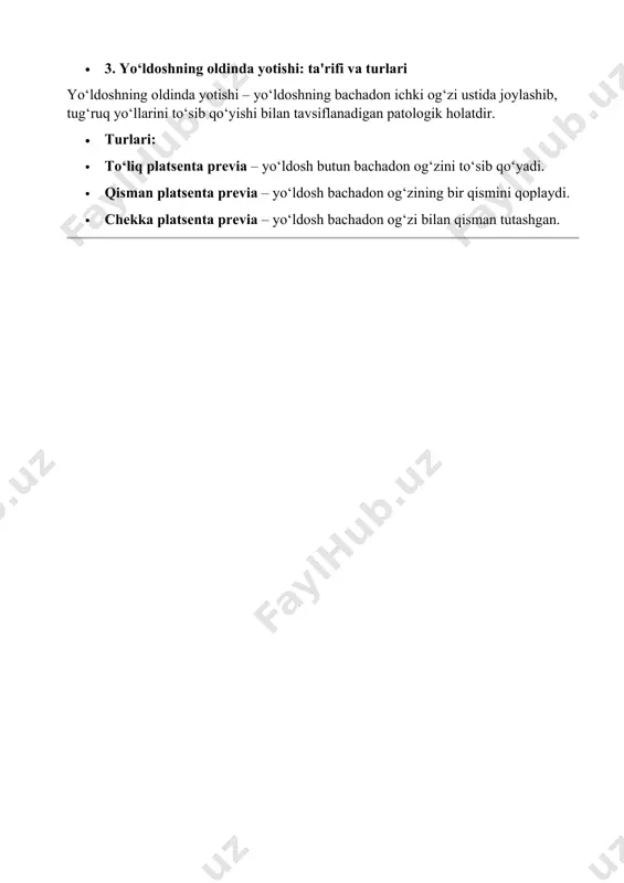 njybk va yo'doshning oldinda yotishi referati - Page 5