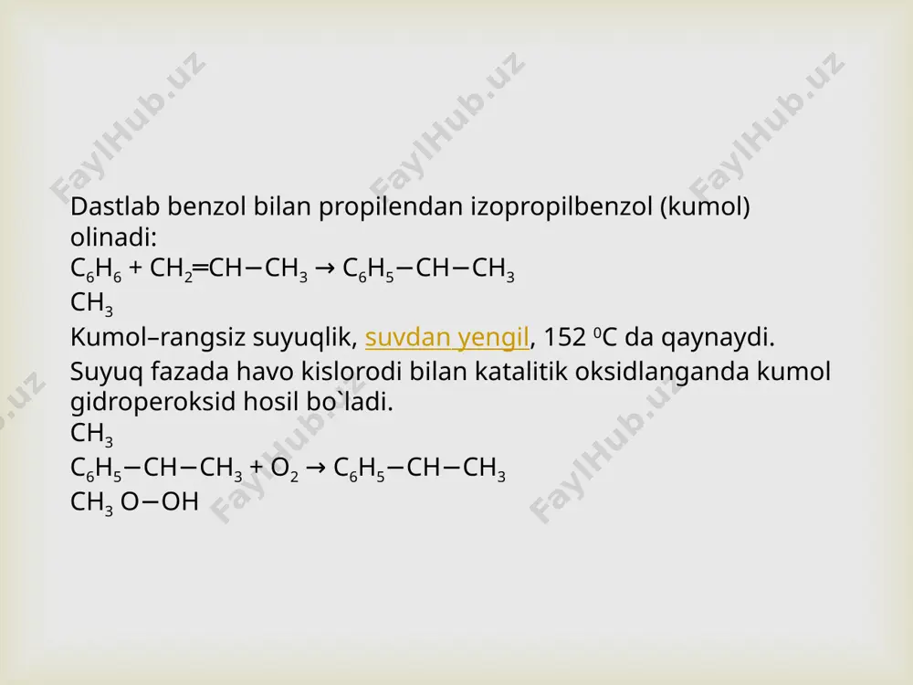 bir ikki atomli fenollarning olinish usullari - Page 4