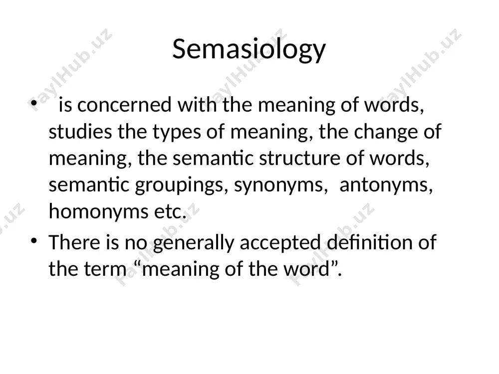 notorious» differ in their emotional colouring and evaluation. connotation meaning consists of such constituents as: emotion, evaluation and intensity (intensifying connotation). the word takes the emotional connotation in contexts corresponding to emotional situations. the denotational meaning is associated with emotions (ex. he besought a favour of the judge: here the words «beseech» means «to ask eagerly and also anxiously»). evaluative connotation denotes approval or disapproval relations to the thing or phenomena, ex. colt—a young male horse used for a young unexperienced person; pup—a young dog used for a person. these words have negative evaluation. but in english we have words which have positive evaluation (ex. bunny—кролик (қуёнча), bunting—лапочка (жоигниам). intensifying connotation is the reinforcement of the sign: it indicates the special importance of the thing expressed. ex. awfully glad, terribly important. the connotational meaning may be expressed also either in the emotive charge or in stylistic reference. ex. «aunt» and …