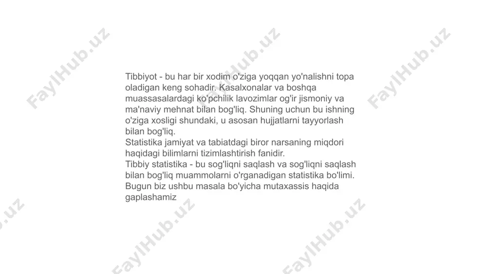 tibbiyot statistikasi asoslari va uning tibbiyotdagi ahamiyati - Page 5