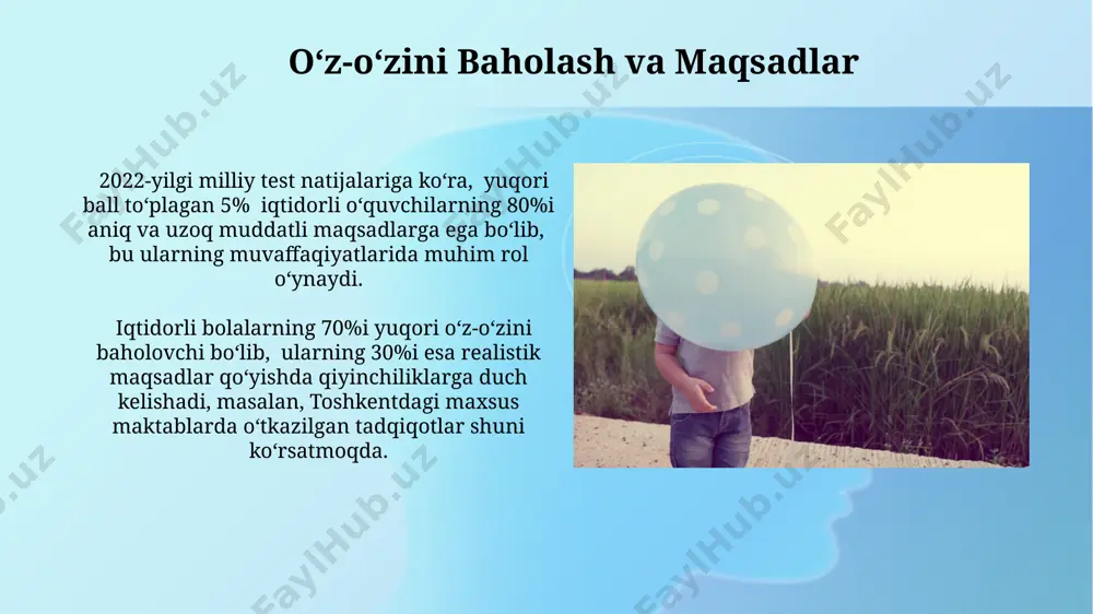 iqtidorli bolaning o’z o’zini anglashi,motivatsion sohasi - Page 5