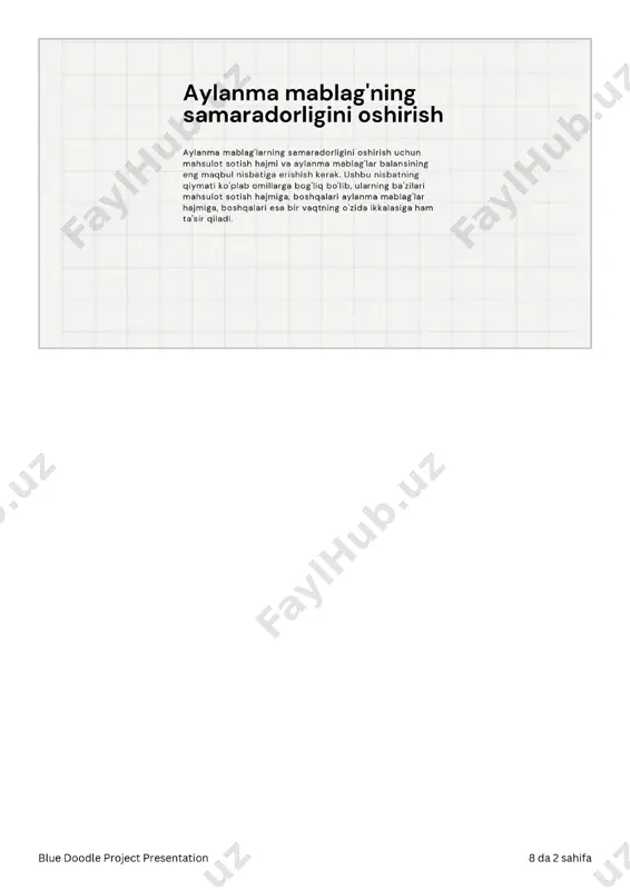 blue doodle project presentation - Page 2