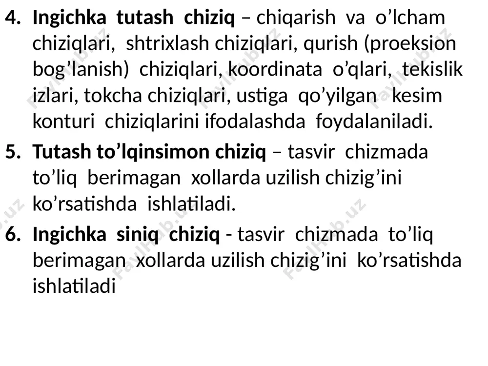 chizmachilik asboblariga oid ma'lumotlar - Page 5