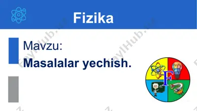 masalalar yechish. 9-sinf 53-mavzu — PPTX