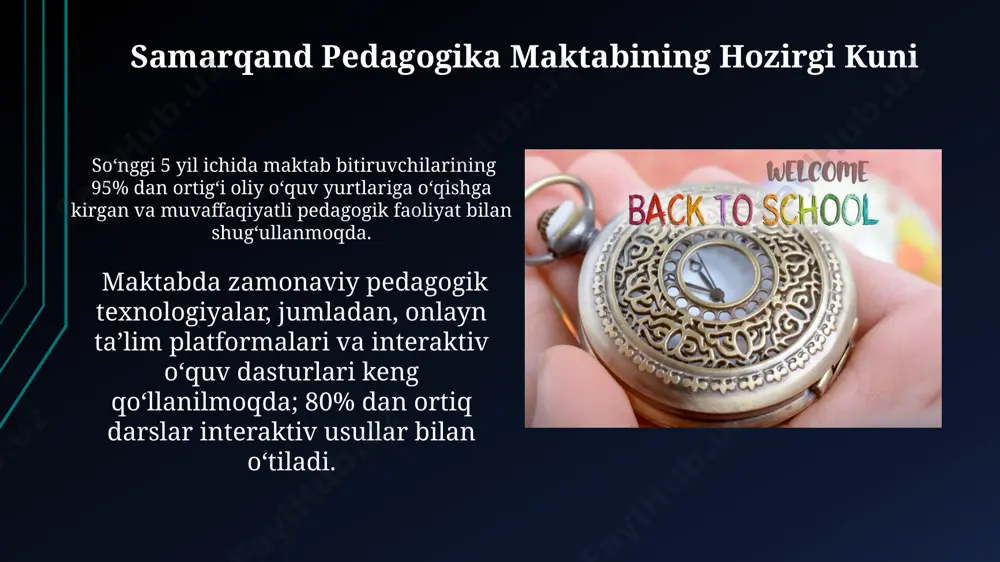 samarqand pedagogika maktabi haqida ta'lim - Page 3