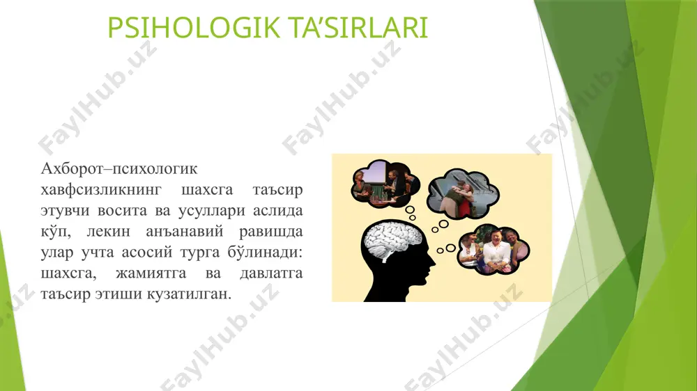 virtual tizimda axborot xavfsizligi fanidan oralig nazorat ishi - Page 5