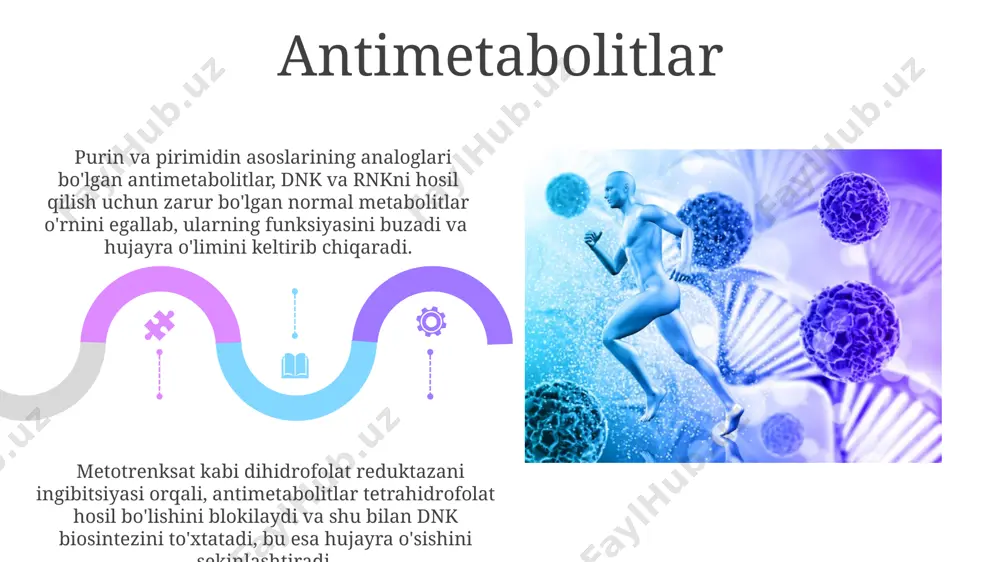 viruslarga va oʻsmalarga qarshi dori vositalarni taʼsir mexanizmi - Page 5