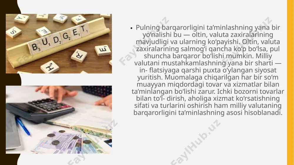 pul muomalasi sohasidagi iqtisodiy tahdidlar - Page 5