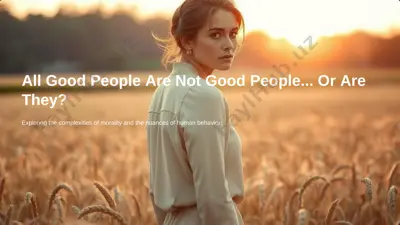 exploring the complexities of morality and human behavior — PDF