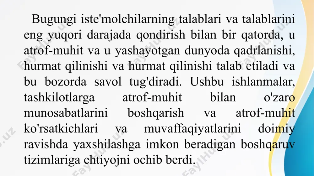 iso 14001 atrof-muhitni boshqarish tizimi standart doirasi - Page 2