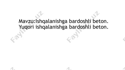 beton modellar — PPTX