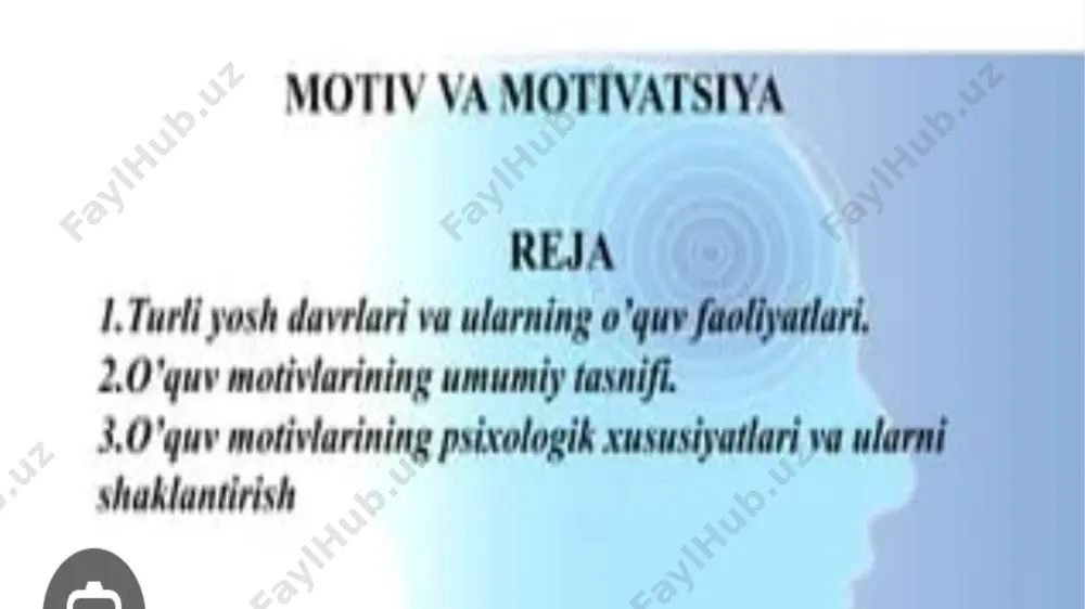 motiv va motivatsiya - Page 2