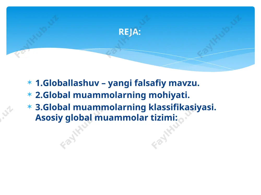 ratsiyalashuvi natijasida sezilarli darajada o‘zgardi va yaxlit bir butun organizmga aylandi. buning oqibati o‘laroq, ayrim xalqlar va butun insoniyatning ijtimoiy ongida global jarayonlar va ularning ta'sirida yuzaga kelgan umumiy (dunyo miqyosidagi) muammolar bilan belgilangan jiddiy o‘zgarishlar yuz bera boshladi. jahon hamjamiyati o‘z rivojlanishining yangi bosqichiga qadam qo‘ygani, u avvalgi bosqichlardan nafaqat o‘zgarishlar miqyosi, balki faollik darajasi va universal xususiyati bilan ham farq qilishi ayon bo‘ldi. globalistika. jahon rivojlanishining eng yangi tendensiyalarini anglab yetish borasidagi ko‘p sonli sa'y-harakatlar globallashuv jarayonlarining mohiyati, tendensiyalari va sabablarini, ular ta'sirida yuzaga kelayotgan global muammolarni aniqlash va bu jarayonlarning oqibatlarini anglab yetishga qaratilgan fanlararo ilmiy tadqiqotlar sohasi – globalistika paydo bo‘lishiga olib keldi. kengroq ma'noda «globalistika» atamasi globallashuvning turli jihatlari va global muammolarga oid ilmiy, falsafiy, madaniy va amaliy tadqiqotlarni, jumladan ularning natijalarini, shuningdek ularni ayrim davlatlar darajasida ham, xalqaro miqyosda ham iqtisodiy, ijtimoiy va siyosiy jabhalarda amalga joriy etish borasidagi amaliy faoliyatni ifodalash uchun qo‘llaniladi. …