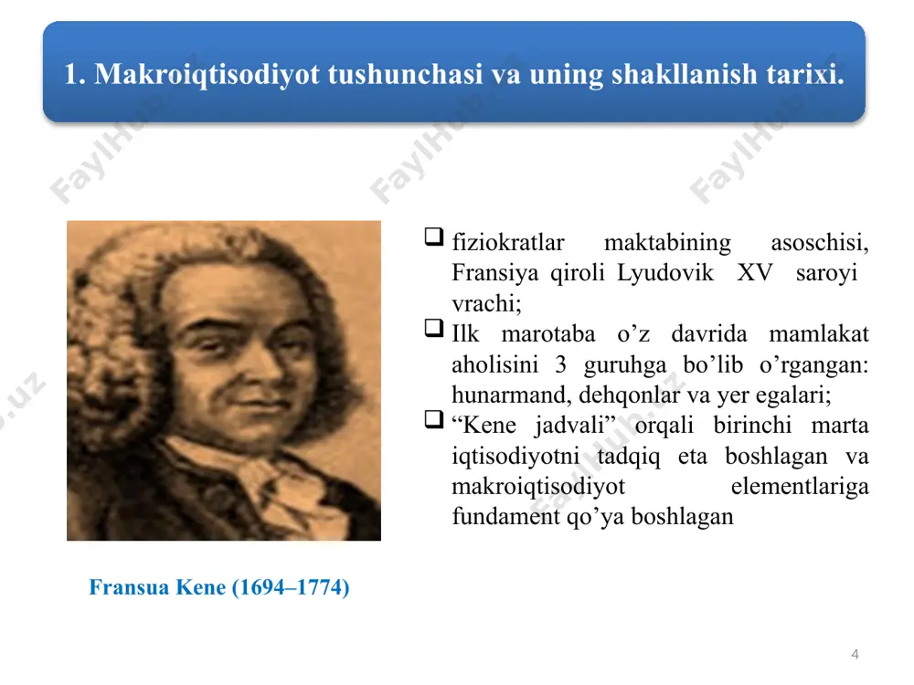 anday iqtisodiy tizimda tovarlar va xizmatlarni takror ishlab chiqarish umumiy jarayonini resurslar, tovar va xizmatlar, daromadlar hamda xarajatlarning doiraviy oqimi modeli ko‘rinishida tasavvur qilish mumkin. bu sodda model makroiqtisodiy tahlil asosini tashkil etadi. faqat xususiy mulkka tayangan ( ya’ni davlat ishtiroki mavjud bo‘lmagan) yopiq iqtisodiyotda bunday doiraviy oqimi firmalar va uy xo‘jaliklari o‘rtasida amalga oshiriladi. 23 2. “resurslar-tovarlar va xizmatlar” hamda “daromadlar –xarajatlar”ning doiraviy oqimi modeli. 2.1-rasm. sof bozor iqtisodiyoti sharoitida “resurslar-mahsulotlar” va “daromadlar–xarajatlar”ning doiraviy aylanishi modeli. 24 djumaev z.a. “makroiqtisodiyot” fanidan o‘quv-uslubiy majmua.-t.: tdiu.-2014 y. 24 25 davlat aralashuvi mavjud bo‘lgan iqtisodiyotda bu model ancha murakkab ko‘rinish oladi. bunday iqtisodiyotda resurslar - tovarlar va xizmatlar, daromadlar- xarajatlarning uzluksiz harakati ham bozor mexanizmlari orqali, ham davlat aralashuvi bilan ta’minlanadi. bunda hukumat ishlab chiqaruvchilar va iste’molchilarning harakatini bevosita boshqarmaydi, balki resurslar va tovarlar bozorlarida qatnashish orqali ularning iqtisodiy faoliyatiga qulay sharoitlar yaratadi. davlat korxonalar va uy xo‘jaliklarini soliqqa tortish bilan birga …