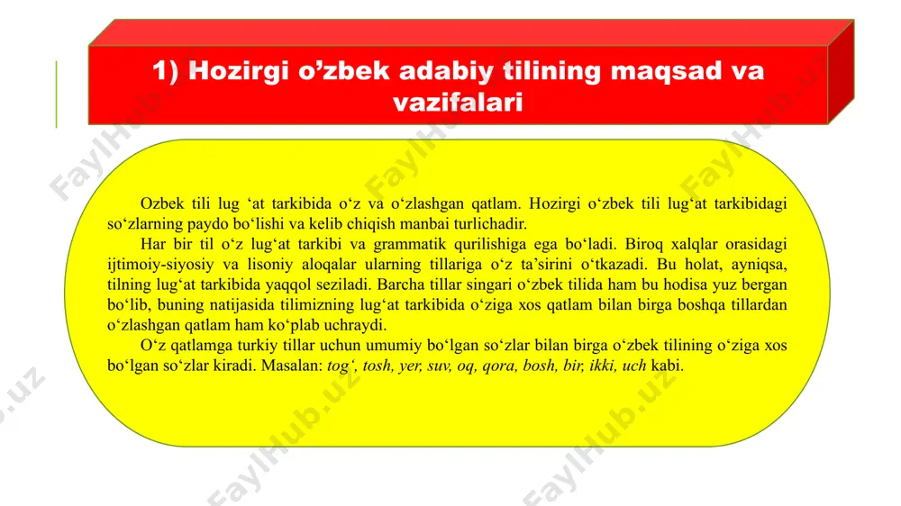 slayd "o’zbek adabiy tili me’yorlari" - Page 4