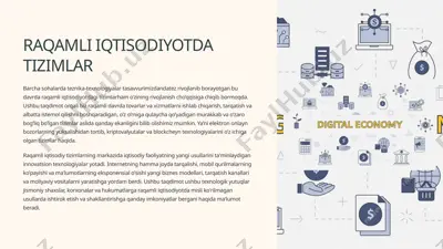 raqamli iqtisodiyotda tizimlar — PPTX