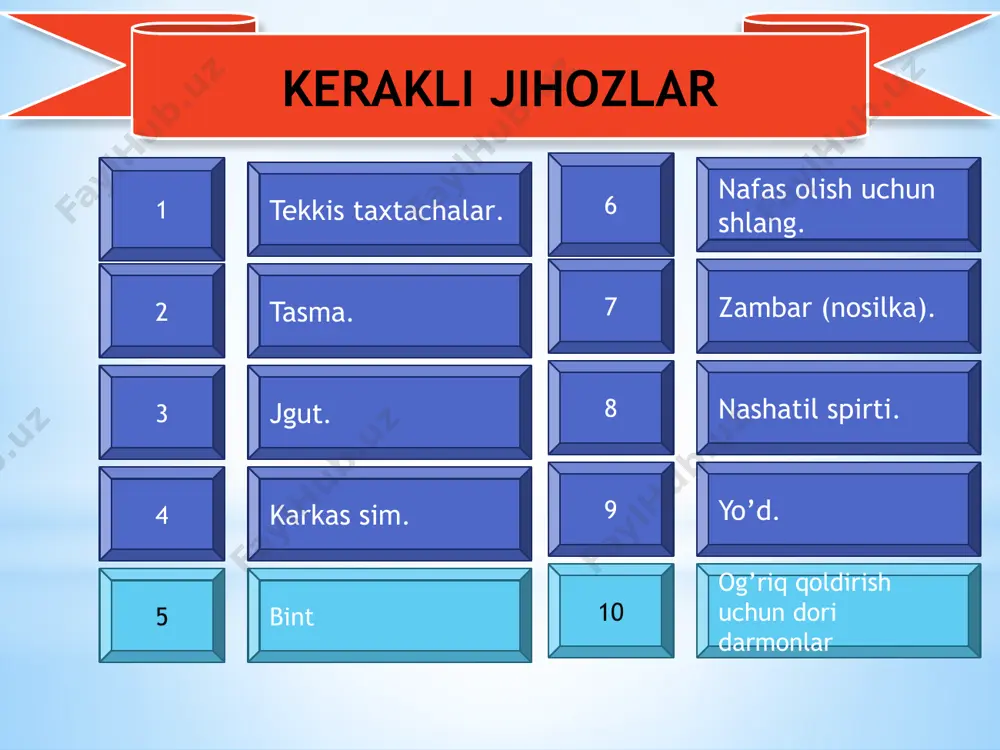 r va xarakatlanayotgan avtomobil, traktor yoki boshqa mashina kiradi. kimyoviy xavfli ishlab chiqarish omillari ishlayotganlar organizmga pestitsidlar, mineral o’g’itlar yoki boshqa kimyoviy moddalar ta’sir etganda vujudga keladi. kimyoviy omillarning ta’siri texnologik jarayonining xususiyatiga, mexnat jarayonining tashkil etilish xamma qishloq xo’jaligi korxonalariga yetkazib beriladigan xarqanday qishlok, xoio’jalik mashinasi, agretlari, mexanizmi va uskunalari baxtsiz xodisalarning oldini olishning zamonaviy vositalari bilan jixozlanadi. mexnat xavfsizligi to’liq, tormoz, blokirovka, saqlash qurilmalari, signalizatsiya, shaxsiy muxofaza vositalarini ishlatish, shuningdek ularning yaxshi ishlanishini nazorat qilish bilan ta’minlaydi. to’siq qurilmalar. xavfli doiralarni izolyatsiyalash uchun oddiy, ishonchli va arzon kichik, qurilmalar keng ko’lamda ishlatil- moqda. to’siq qurilmalar odam bilan xavf orasida to’siq, yaratish uchun xizmat qiladi. ular qanday maqsadga mo’ljallanganiga qarab xar xil konstruktsiyada buladi. saqlovchi qurilmalar. mashina va uskunalarga qo’yiladigan mavjud talablarga muvofiq, xar bir mashina, tratkor yoki agregatda avariya xolidagi ish rejimga muljallangan saqlashqurilmalari bo’lmasa, bunday mashina ishga yaroqli emas, deb xisoblanadi. salat qurilmalarining ishlash printsipi nazorat qilinadigan …