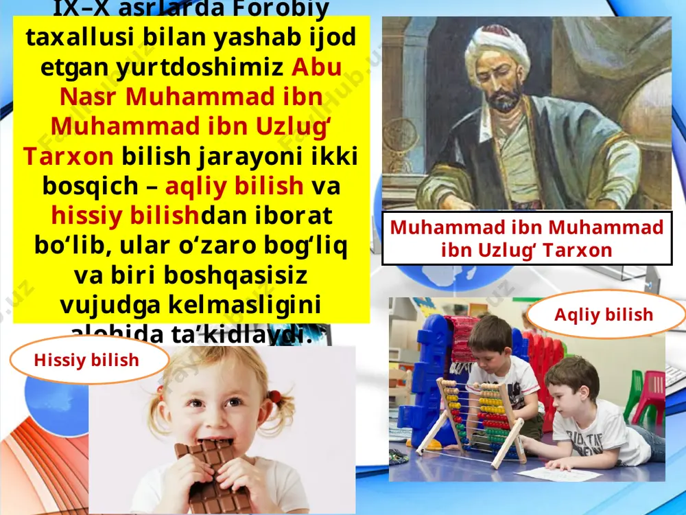 axborot tushunchasi va bilish haqida 7-sinf - Page 3