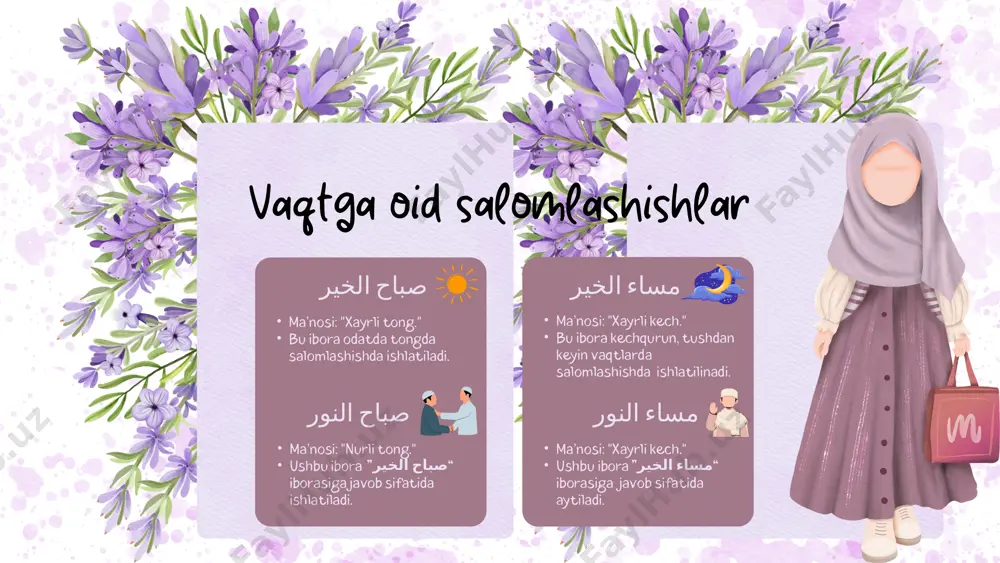 arab tilida salomlashish - Page 5