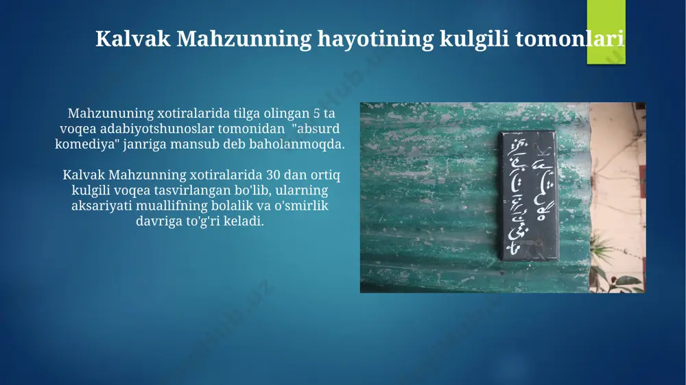 kalvak mahzununing xotira daftaridagi asar - Page 3