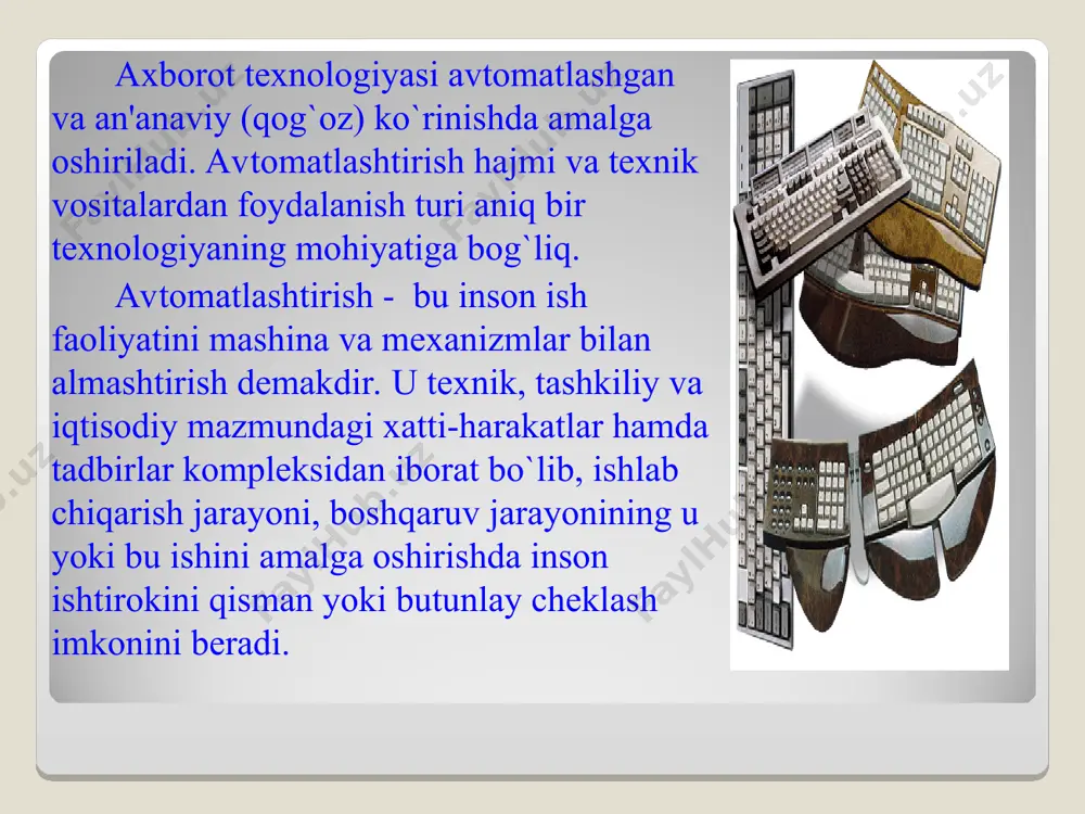 avtomatlashtirilgan axborot texnologiyalari - Page 5