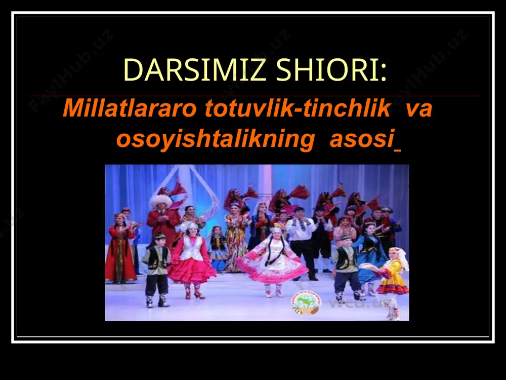 millatlararo totuvlik dars ishlanma - Page 3