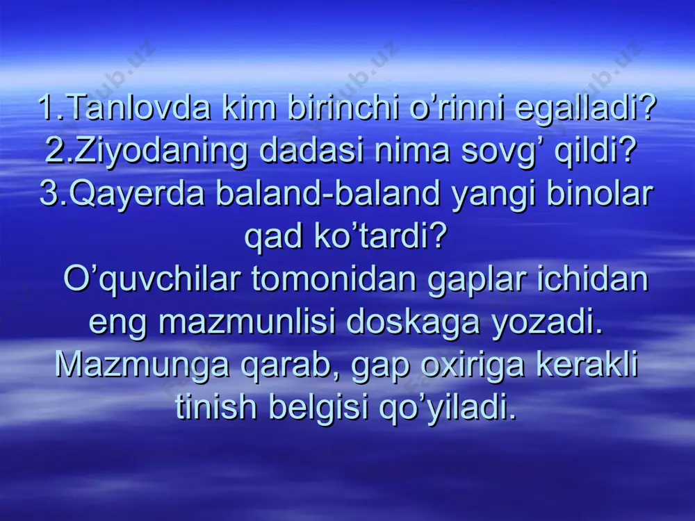 undov gap (dars ishlanma) - Page 5