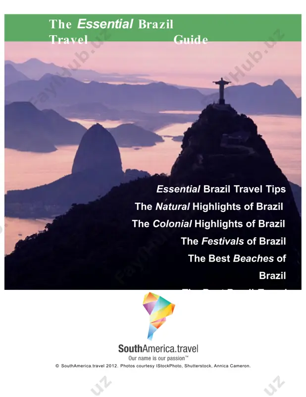 razil? visas can be obtained from your nearest brazilian consulate. the process is fairly easy. ask for a multiple entry visa; depending on your nationality, it might be valid up to 10 years. make sure to get your brazil travel visa as soon as you have your round-trip ticket to brazil. proof of your round-trip airfare is required. it can take up to 6 weeks to obtain a visa, but you may be able to ask for an expedited visa. contact your local consulate for more information. read more: how to get a brazil visa recommended foods eating local foods enhances your cultural experience and your taste buds. while in rio de janeiro, eat at a local restaurant rather than an overpriced one on the main streets. in salvador, try acaraje, a fried sandwich heavily influenced by african cuisine. also try cove, brazilian kale, carioca black beans and rice, and …