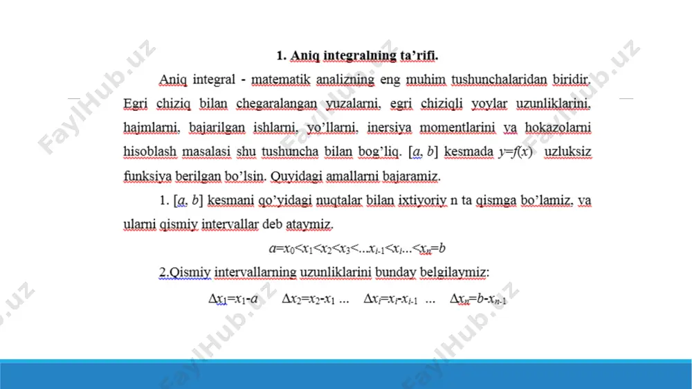 aniq intеgral va uning xossalari - Page 2