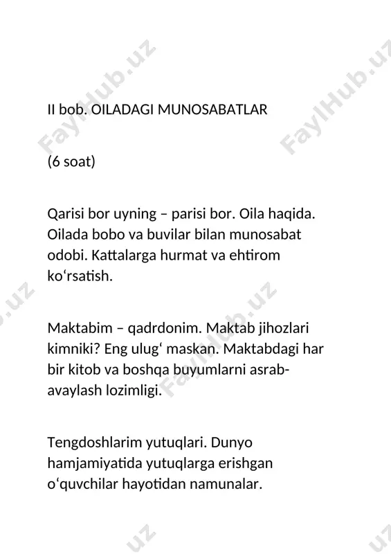 2-sinf tarbiya darsligining tahlili - Page 3