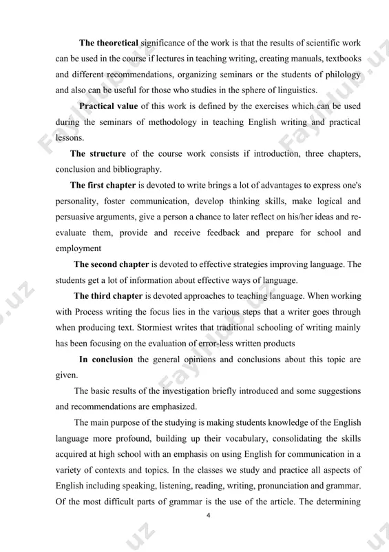 erial of different scholars with examples, their analysis and further explanation in small details of the use of the articles with examples from original works in the english language of different authors to make the articles not so difficult to be applied by the students. course paper consists of following parts: 1 chapter (theoretical) - general description of the definite and indefinite articles or their absence meaning, facts about their origin; chapter (practical) - detailed rules and recommendations of the use of the article or its omission in dependence on various features of the noun and of the sentence, in which it occurs. this part includes a lot of examples and explanations of the use of the article; conclusion and the list of literature in which 20 sources are numbered. chapter i.the article meaning 1.1 the indefinite article the article is a form-word of the noun, and serves to specify …