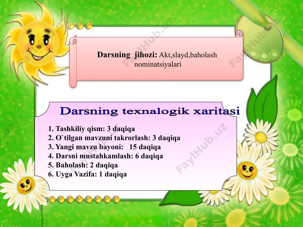 o‘simliklar xilmaxilligi darsning maqsadi - Page 5