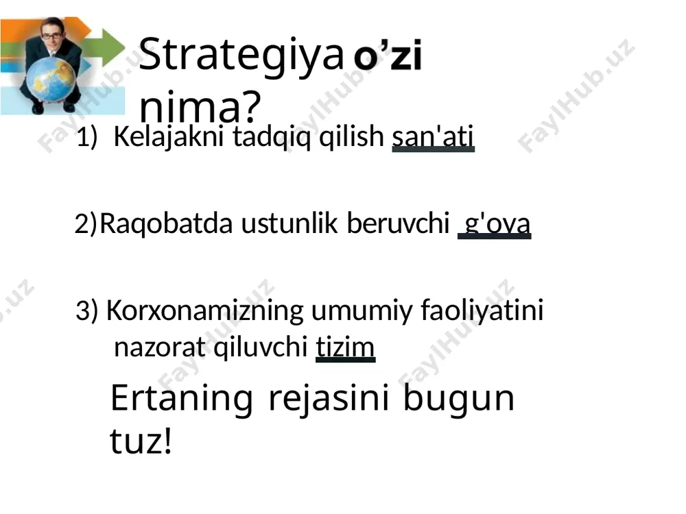 strategiyani shakllantiruvchi omillar - Page 3