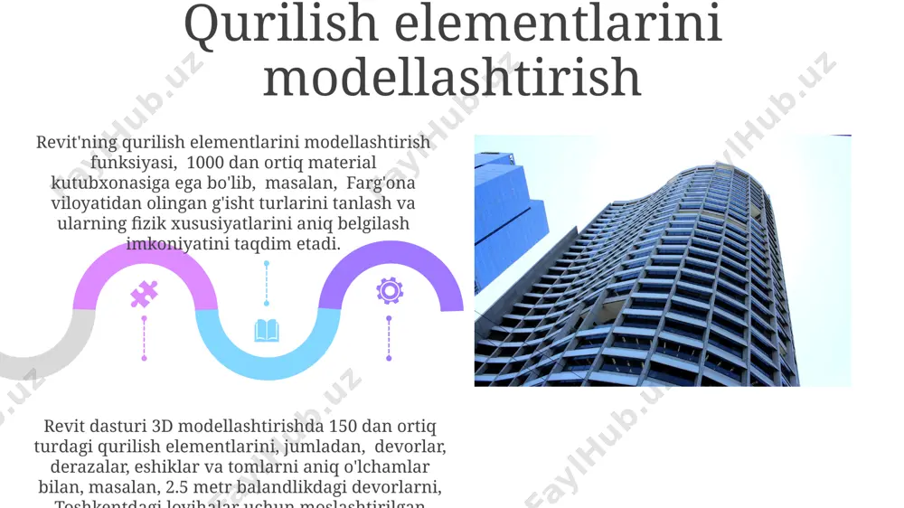 revit dasturida arxitektura bo’limining imkoniyatlari va xususiyatlari - Page 5