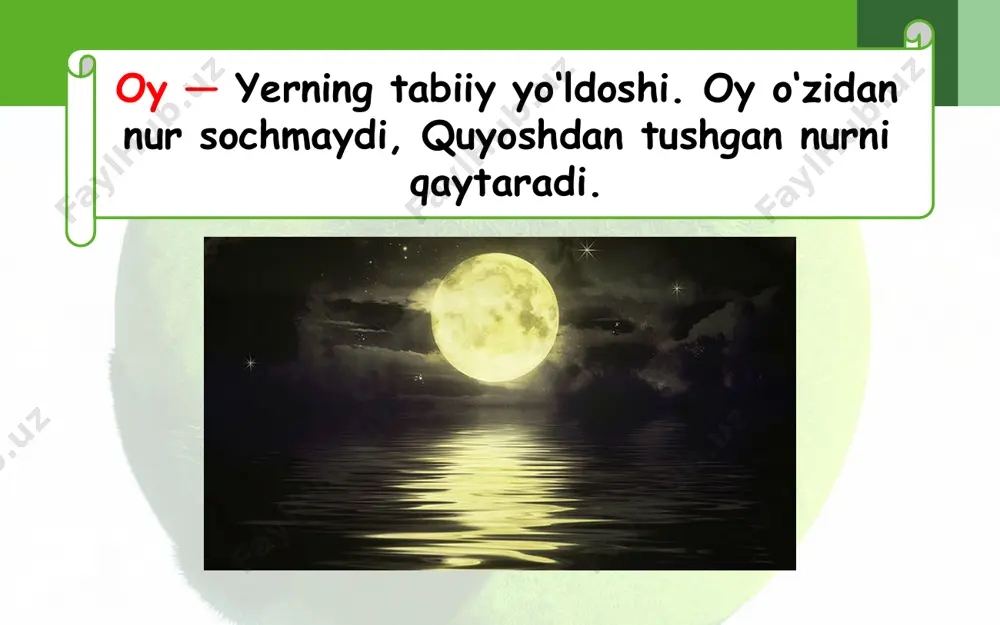 quyosh, oy va yulduzlar 5 -sinf - Page 5