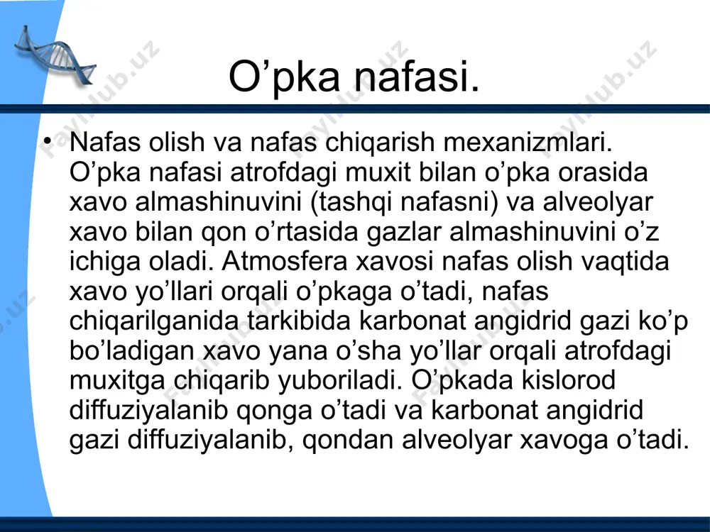 to`qimalarda gazlar diffuziyasi - Page 5