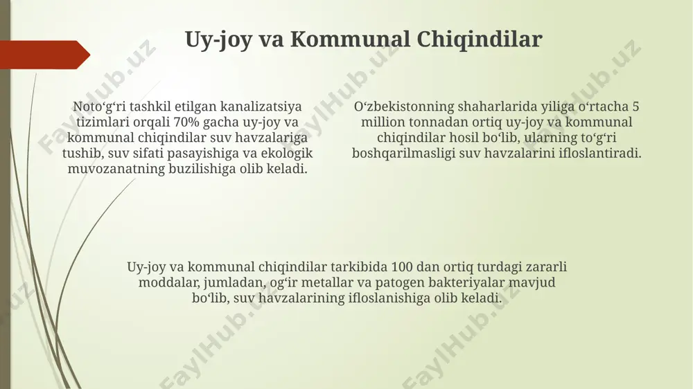 suv havzalarining ifloslanish sabablari - Page 4