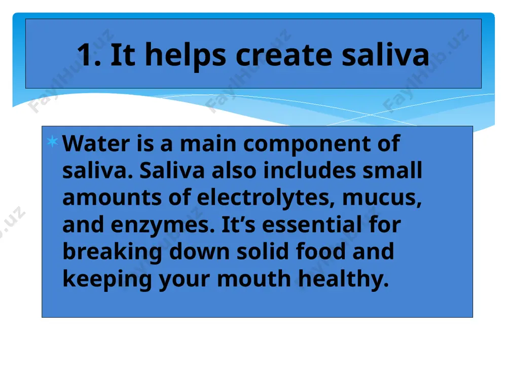 , and endurance. you may be more susceptible to the effects of dehydration if you’re participating in endurance training or high-intensity sports such as basketball. 5. it helps maximize physical performance negative effects of exercise in the heat without enough water can include serious medical conditions, like decreased blood pressure and hyperthermia. extreme dehydration can cause seizures and even death. eating fiber isn’t the only way to prevent constipation. it’s also important to maintain your water intake so your bowel movements contain enough water. if you don’t consume enough water, magnesium, and fiber, you may be more likely to experience constipation. if you’re already constipated, you may find that drinking carbonated watertrusted source as well as plain water can help ease your symptoms. 6. it helps prevent constipation contrary to what some believe, experts confirm drinking water before, during, and after a meal will help your body break down the …