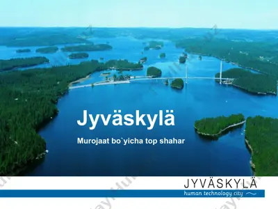 jyväskylä shahri — PPTX