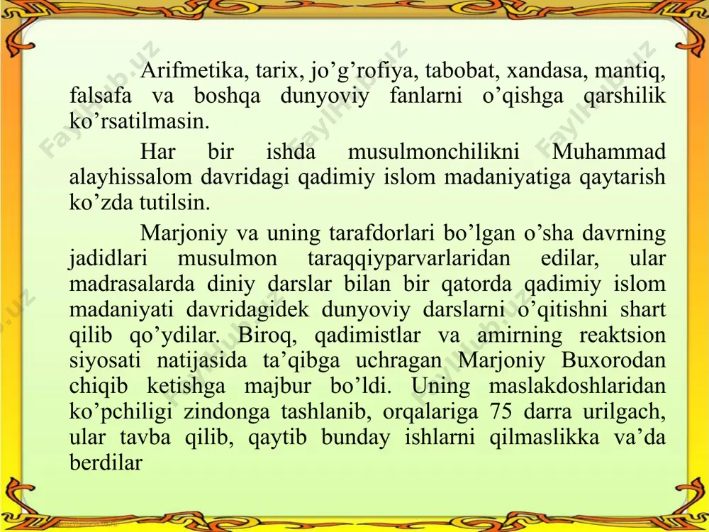 turkiston o’lkasida jadidchilik harakati - Page 4