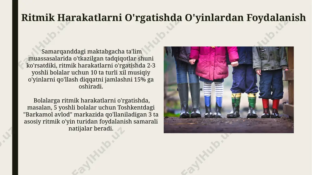 bolalarga ritmik harakatlarni o'rgatish - Page 4