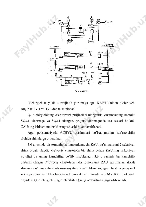 zаu qurilmаlаrining sхеmаlаrini qurish printsiplаri. - Page 5