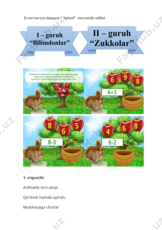 1_sinf_matematika_10_ichida_qo'shish_va_ayirish - Page 3