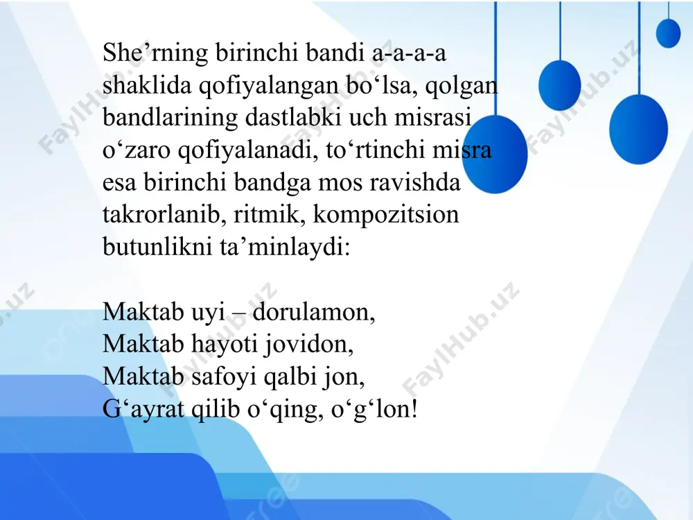 mza o‘zining pedagogik faoliyatini 1910-yilda toshkentda qashqar mahallasida maktab ochib, bolalarni o‘qitishdan boshlaydi. shu yilning oxirlarida u qo‘qondagi mahalliy rus-tuzem maktabida muallim bo‘lib ishlaydi va 1911- yilda yangi maktab ochib, ta’lim-tarbiya ishlariga ba’zi o‘zgartirishlar kiritadi. u 1916-yilda zavqiy, ahmad aliyev va boshqa jamoat arboblari bilan birgalikda “farg‘ona vodiysidagi musulmon aholi orasiga xat-savod yoyish jamiyati”ni tuzadi. jamiyat pul to‘plab, boshlang‘ich maktablar ochadi. ularda darslar o‘zbek tilida olib borildi. hamza boshlang‘ich sinf o‘quvchilariga mo‘ljallangan darsliklari hamda she’rlari bilan o‘zbek bolalar adabiyotining rivojiga katta hissa qo‘shgan. u o‘zi tashkil qilgan yangi usuldagi maktablar uchun “yengil adabiyot”, “o‘qish kitobi”, “qiroat kitobi” nomidagi darsliklar yozadi, ulardagi ta’limiy-ma’rifiy ahamiyatga ega she’r, hikoya, masal hamda maqolotlari esa aynan o`zbek bolalar adabiyotining boshlanmasi sifatida qimmatli. ayniqsa, shoirning o‘quv qurollari madhiga bag‘ishlangan she’rlari, “bolaning yomon bo‘lmog‘iga sabab bo‘lgan onaning jazosi” she’riy hikoyasi, “toshbaqa bilan chayon” masali bolalarning yosh xususiyatlariga muvofiqligi bilan diqqatga sazavor. niyoziyning “yengil adabiyot”ida ilm va joholat …