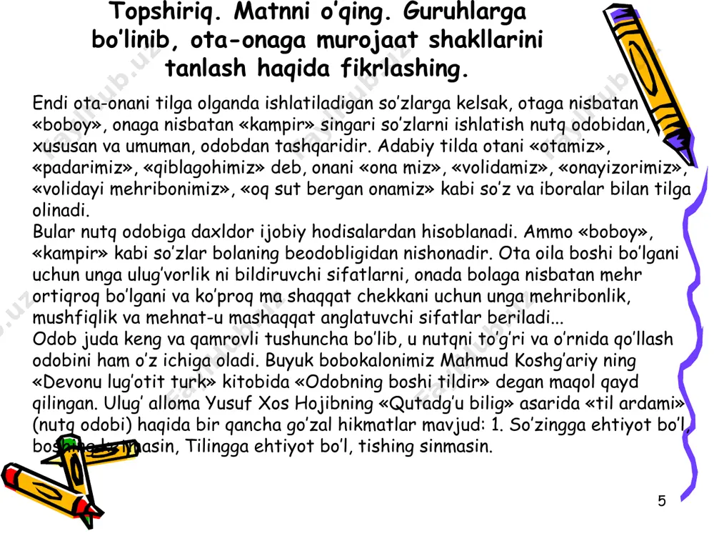 nutq madaniyati 11-sinf - Page 5