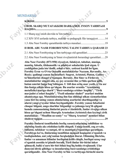 abu nasr forobiyning ta’lim tarbiya qarashi — DOCX